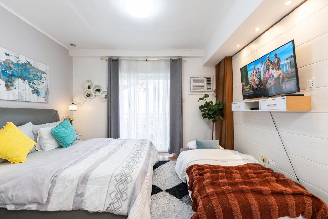 막탄 Amani 729, 4 Minutes To Airport, 100Mbps Wi-Fi, Free Netflix 아파트 외부 사진